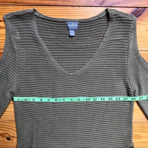 Soho NY & Company Jeans Beige Sweater, EUC, XS - Picture 9 of 14